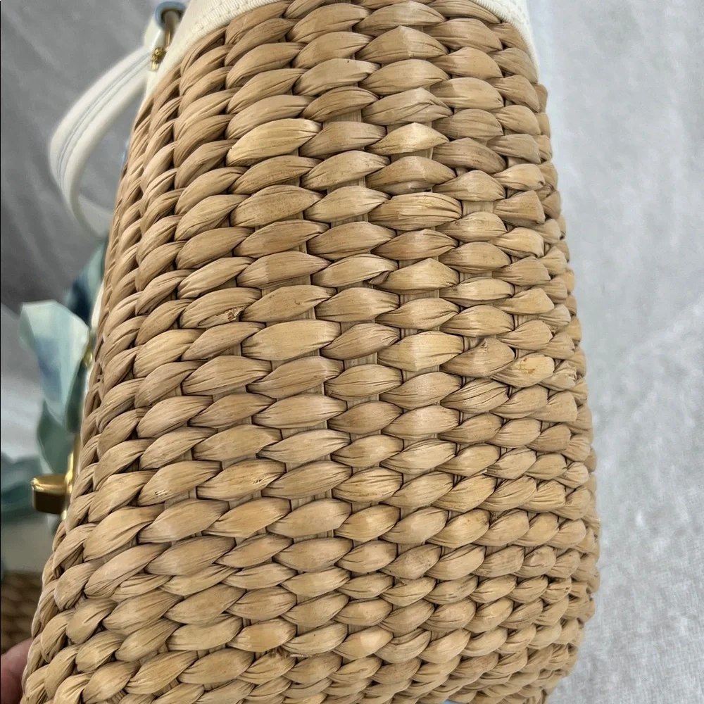 Coach 2006 vintage legacy straw basket bag - Picture 7 of 12